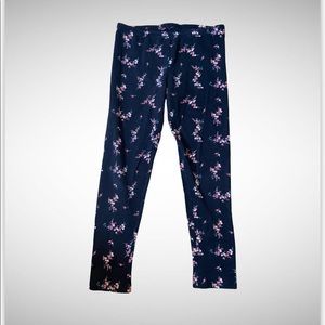 Girls’ 10/12 Old Navy Floral Leggings